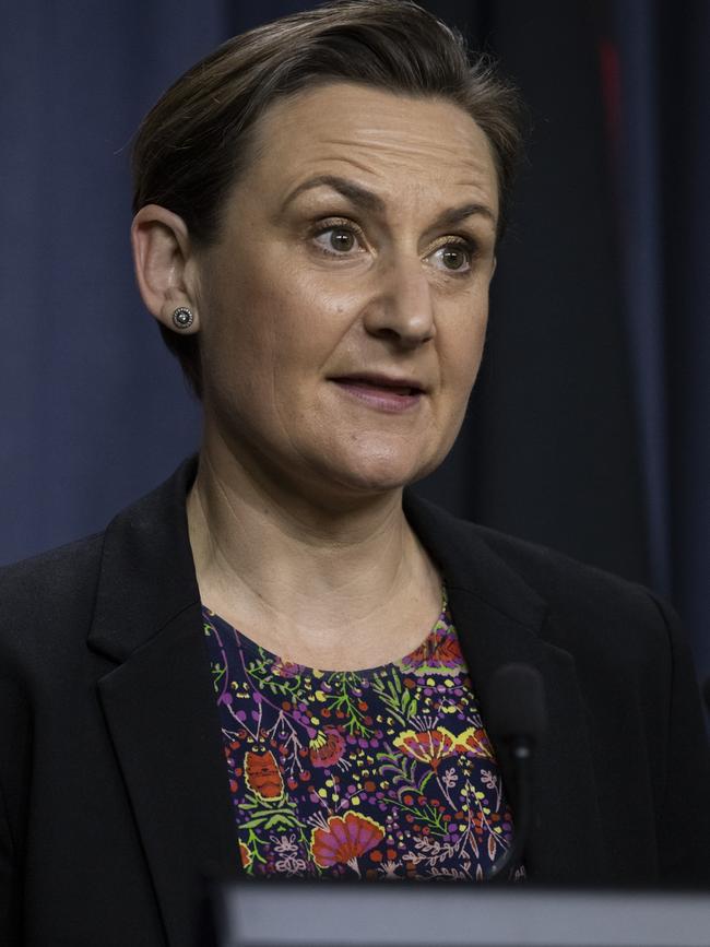 WA Health Minister Amber-Jade Sanderson. Picture: Matt Jelonek/Getty Images