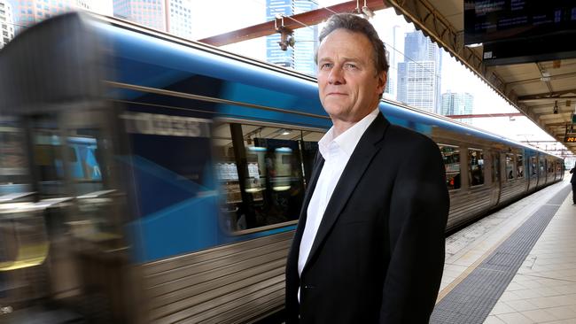 Melbourne Metro Rail Authority CEO Evan Tattersall says Parkville station will be a key hub. Picture: Mark Wilson