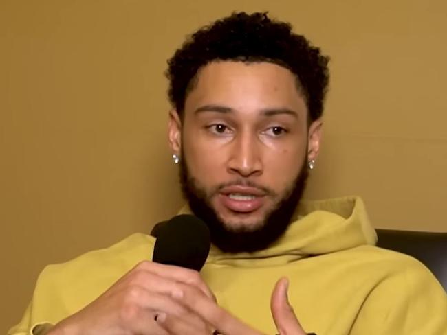 Ben Simmons opened up on his struggles.