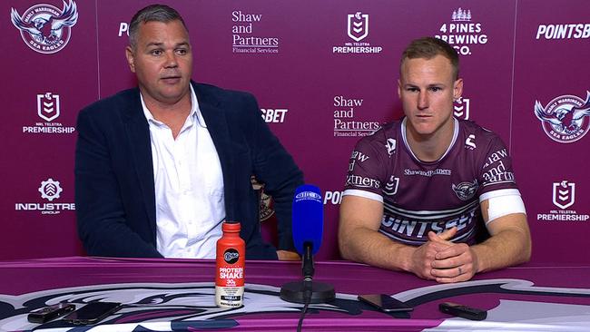 Anthony Seibold and Daly Cherry-Evans.