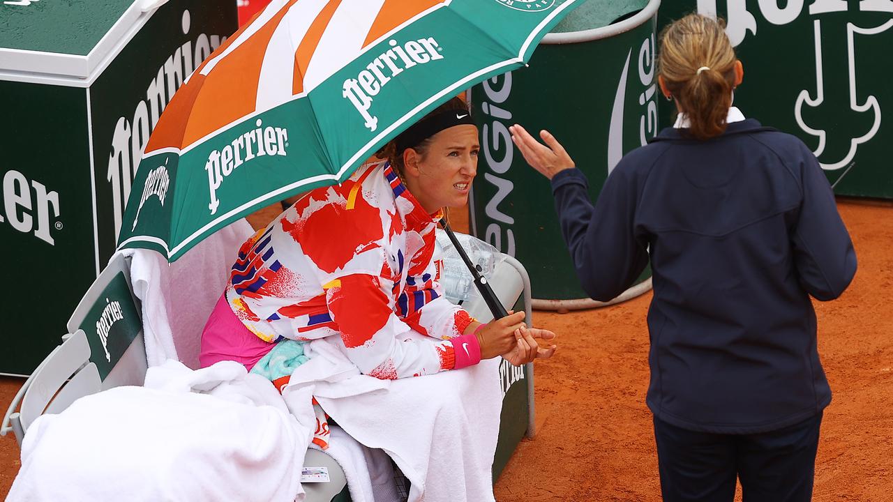 French Open, Roland Garros scores, results Victoria Azarenka slams