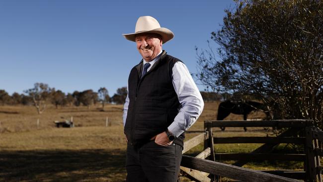 Former deputy Prime Minister and member for New England Barnaby Joyce. Picture: Jonathan Ng