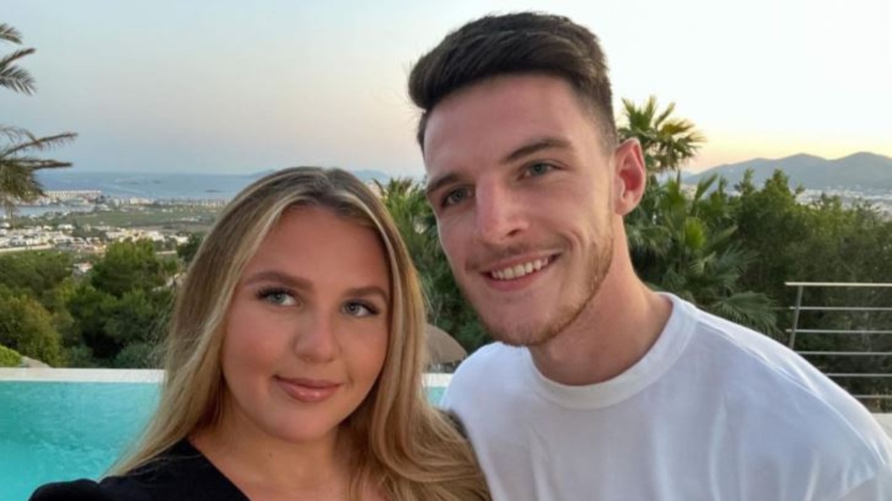 Arsenal star Declan Rice’s girlfriend deletes all Insta pics after ...