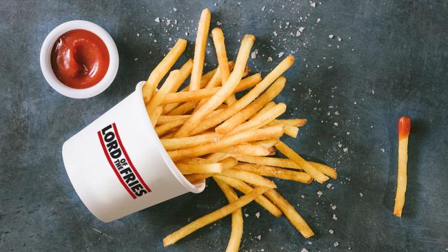 Lord of the Fries chips are world famous.