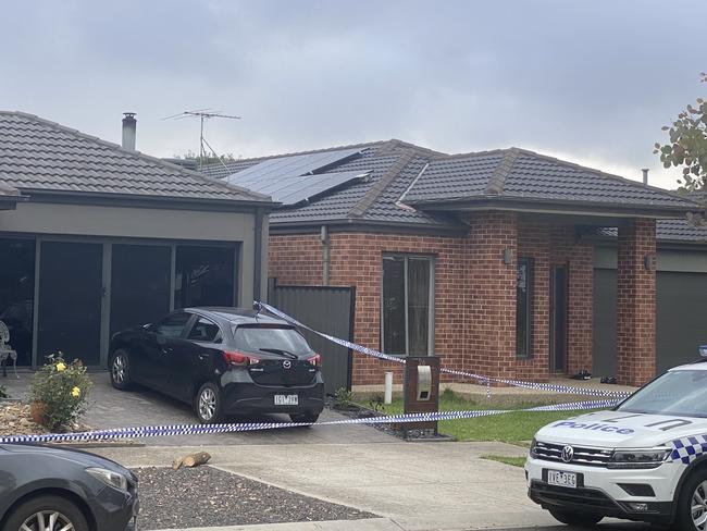 Police were called to reports of a fight at the single-storey property. Picture: Euan Kennedy