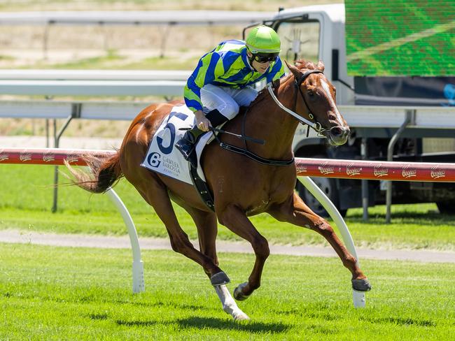 Kuroyanagi makes light work of her rivals on debut at Gawler. Picture: Makoto Kaneko