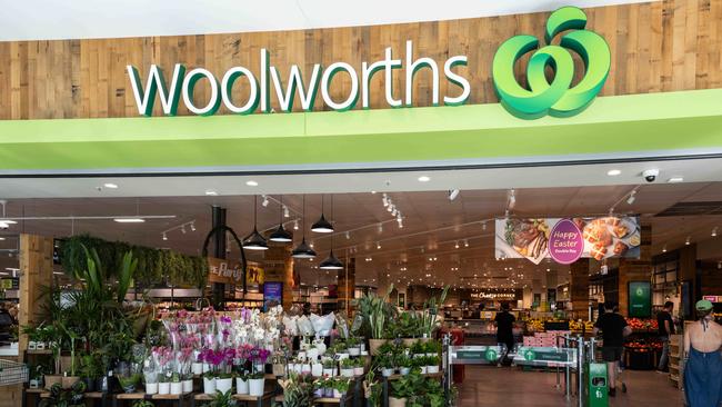Woolworths has announced “solid” third-quarter sales. Picture: NewsWire / Monique Harmer