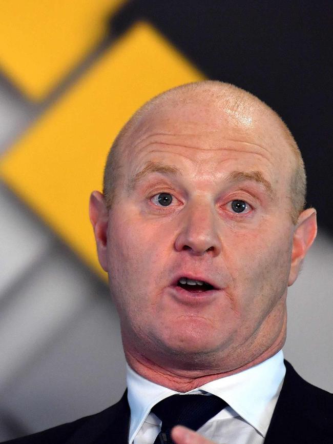 Former Commonwealth Bank CEO Ian Narev. Picture: AFP