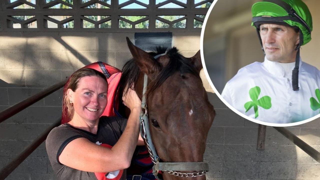 Rockhampton horse trainer Julieann Lancaster and jockey Mark Barnham have been disqualified for six months after stewards found them guilty of an animal welfare breach.