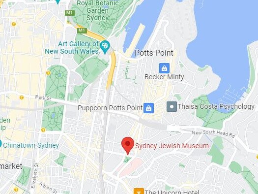 The Sydney Jewish Museum is in the heart of the Sydney CBD.