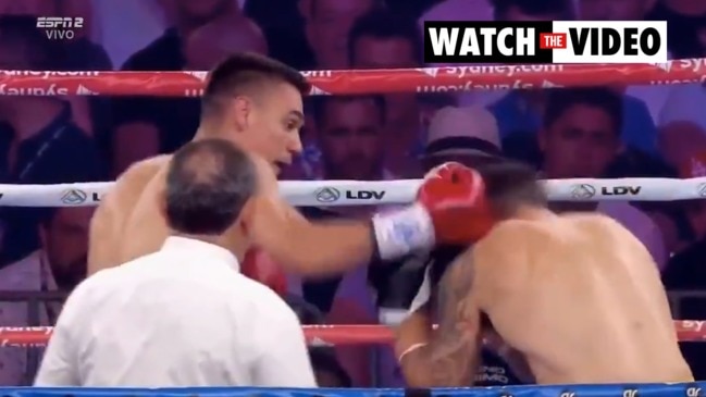 Tim Tszyu KO's Bowyn Morgan in the first round (ESPN 2)