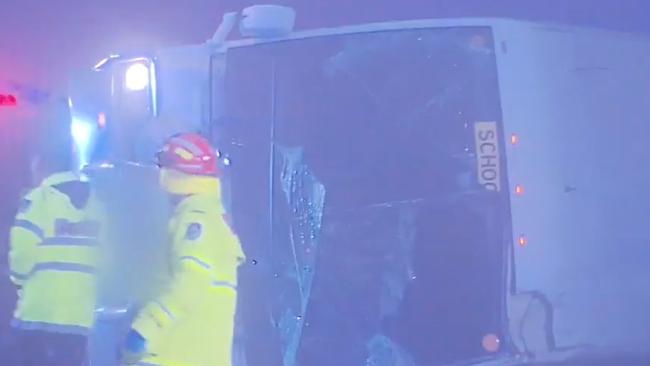 And a devastating scene for emergency services. Picture: Today / Channel 9