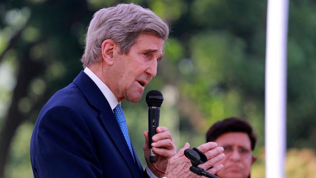 John Kerry in Dhaka earlier this month. Picture: AFP