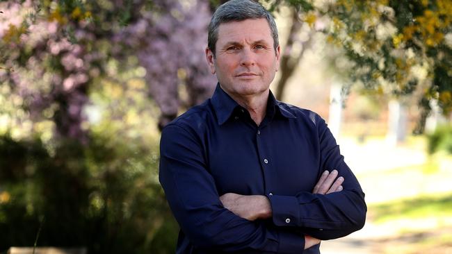 Chris Uhlmann, Nine’s political editor, attacked media ‘bullies’. Picture: Kym Smith