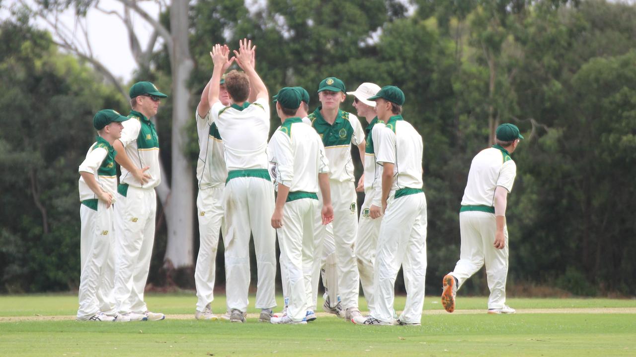 AIC First XI cricket between St Patrick’s College and Villanova College. Saturday February 10,2024.