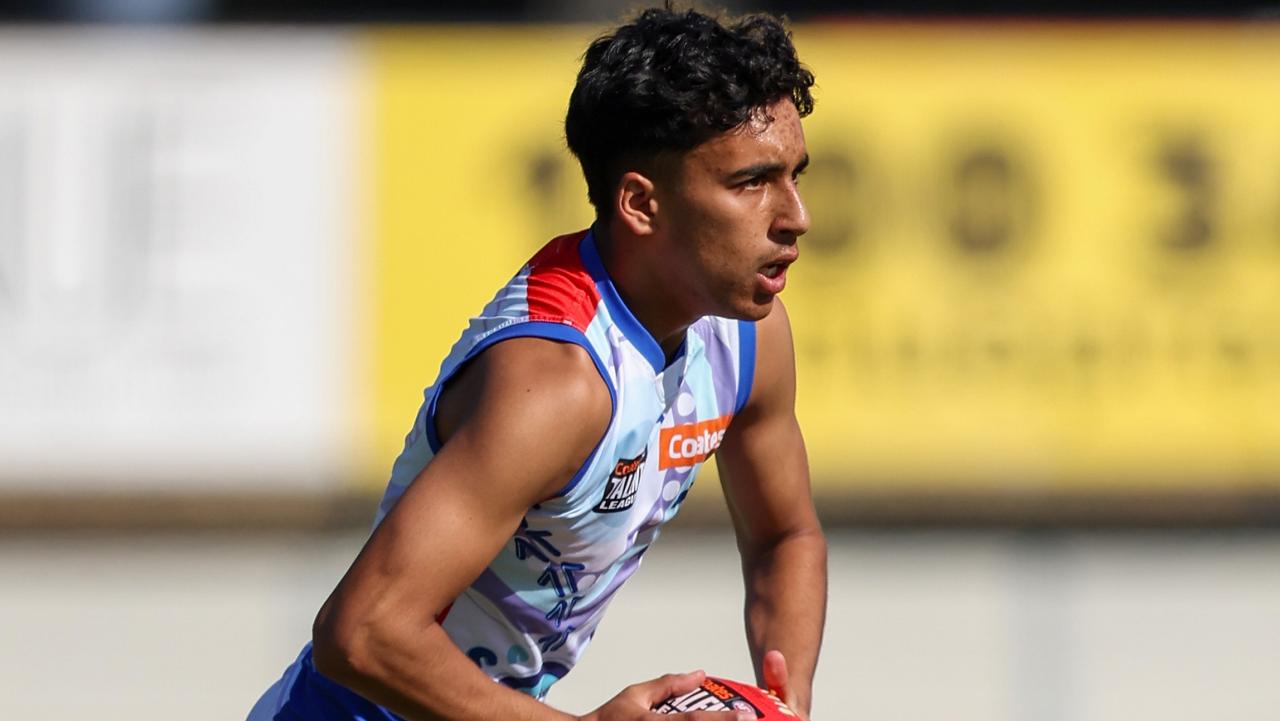 Some future AFL stars were on show in the clash between Xavier and St Kevin’s. Picture: Rob Lawson/AFL Photos
