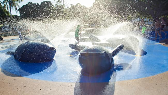 Wynnum Whale Park in Brisbane's east. Picture: Brisbane City Council.