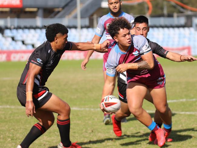 Cassius Tia led from the front. Pic: Steve Montgomery/OurFootyTeam.com