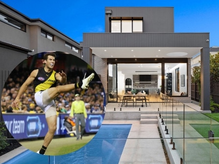 Alex Rance art for 805 Hampton Street, Brighton -  for Herald Sun realestate