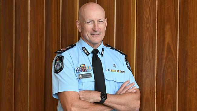 New Queensland Police Commissioner Steve Gollschewski. Picture: NCA NewsWire / John Gass