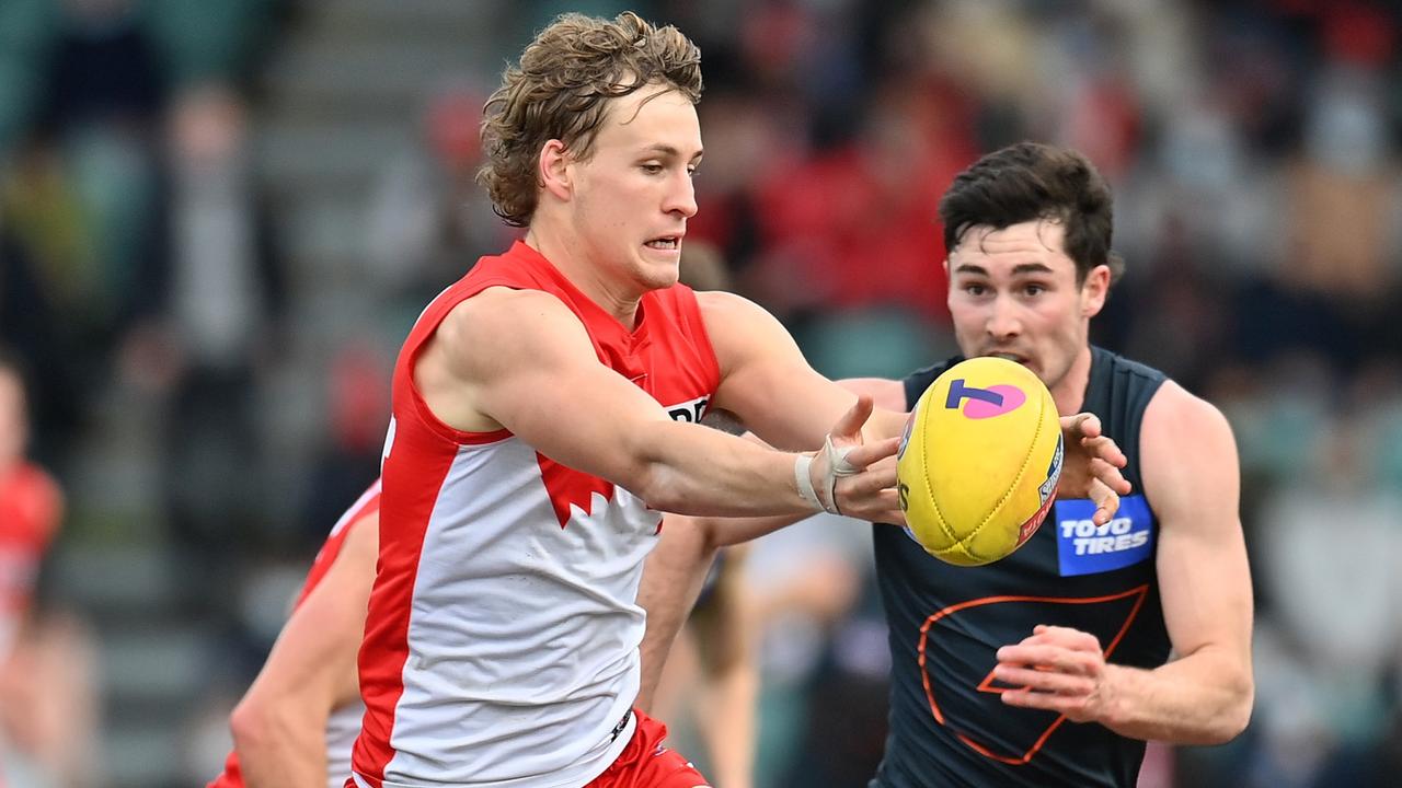 The race for Jordan Dawson’s signature is heating up. Picture: AFL Photos/Getty Images