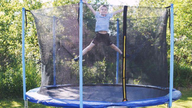 Trampolines are listed as the top item to avoid. Image: iStock 