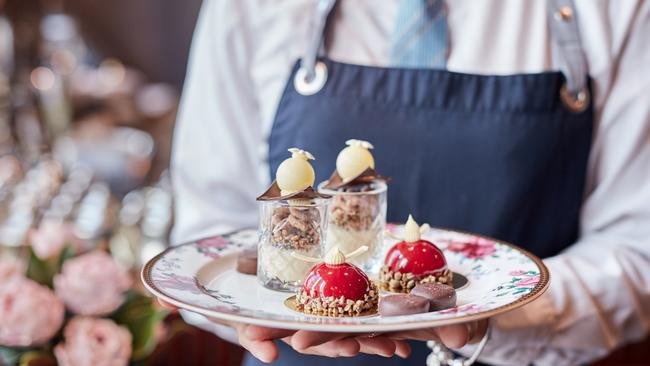 High tea at Langham Melbourne.