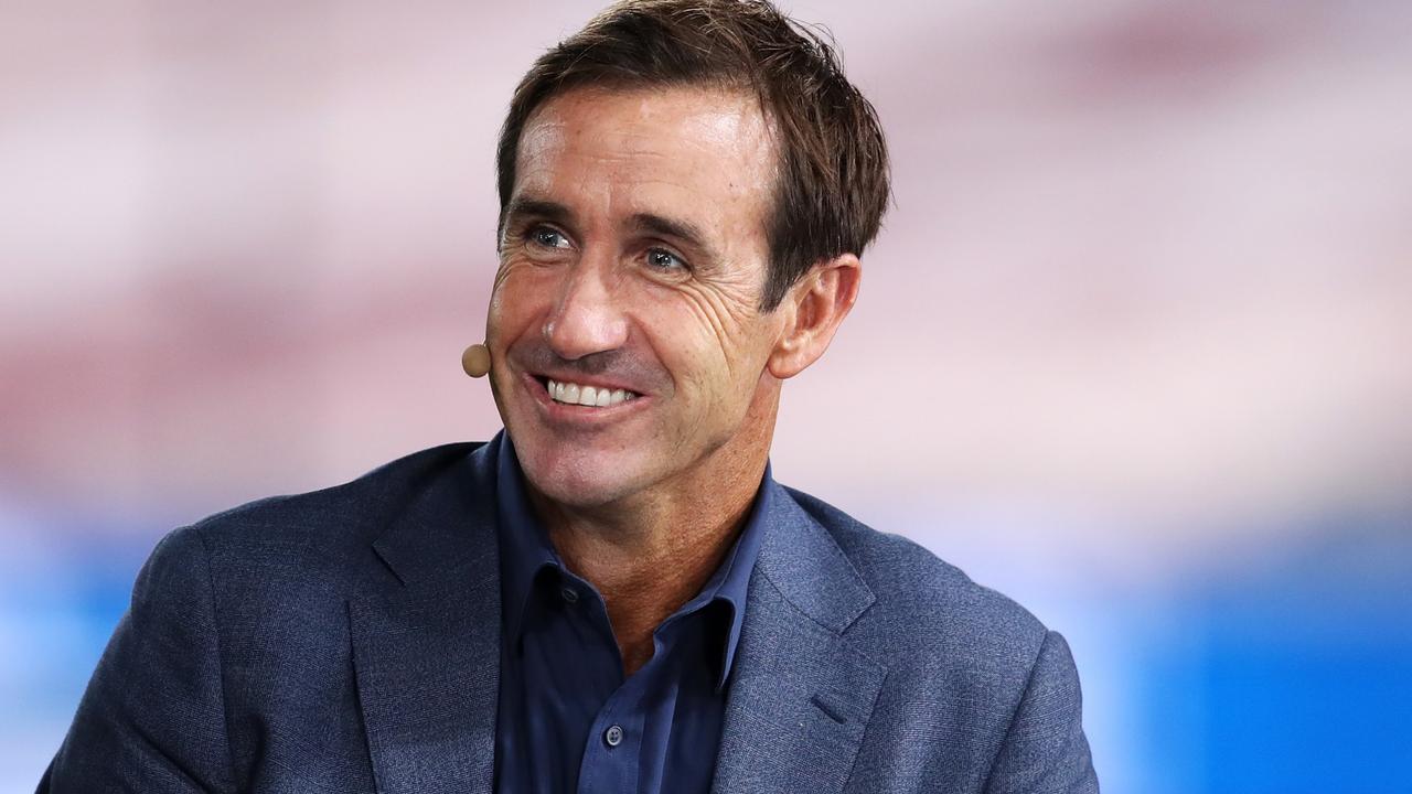 Andrew Johns convinced Craig Bellamy to go around again. (Photo by Matt King/Getty Images)