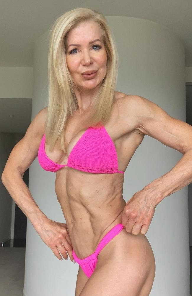 Fit Melbourne grandmother, 64, stuns with six-pack