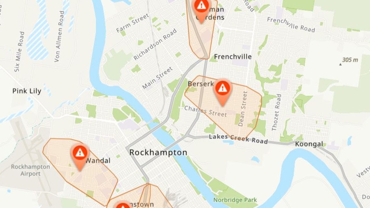 1700 Rockhampton residents were left in the dark as storms caused outages across Central Queensland on Sunday, January 12.