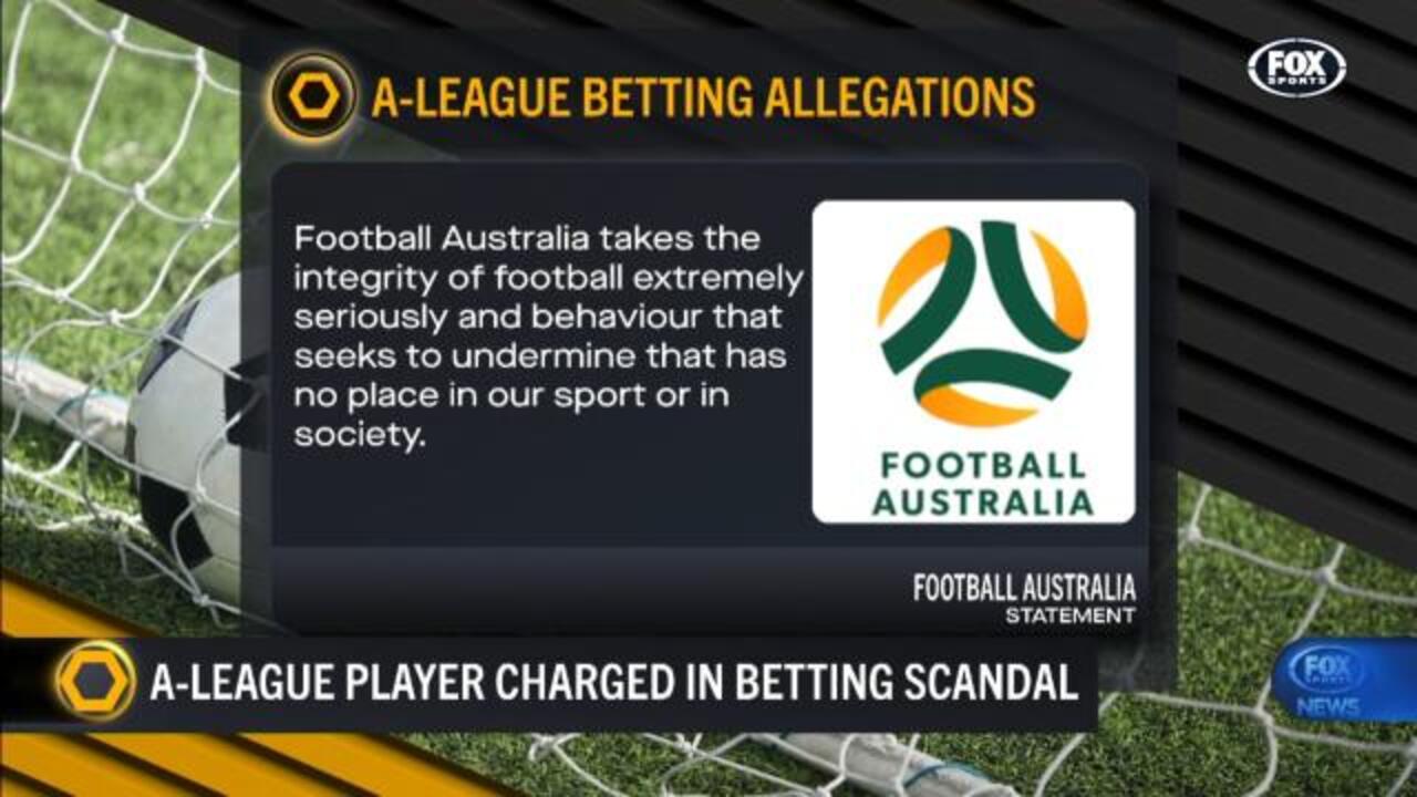 Player charged A-League betting scandal