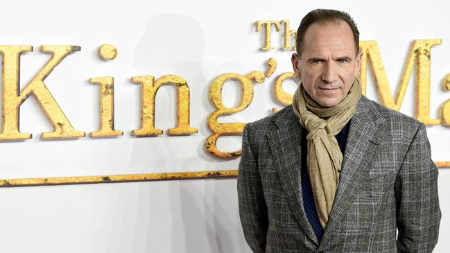 Ralph Fiennes at the World Premiere of The King's Man in London last month. Picture: Getty Images