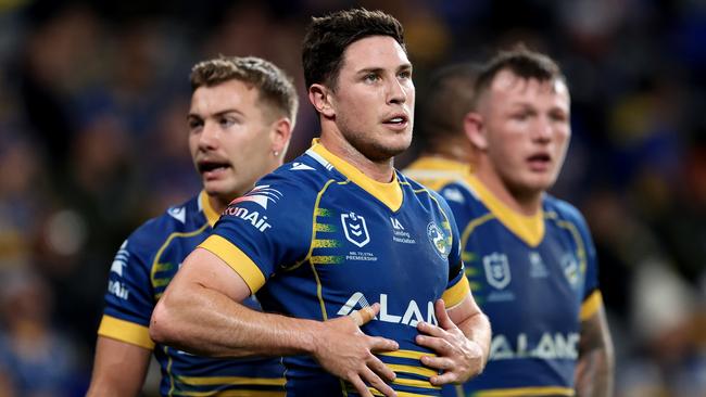 Mitchell Moses and the Eels may not make the top eight. Picture: Getty Images