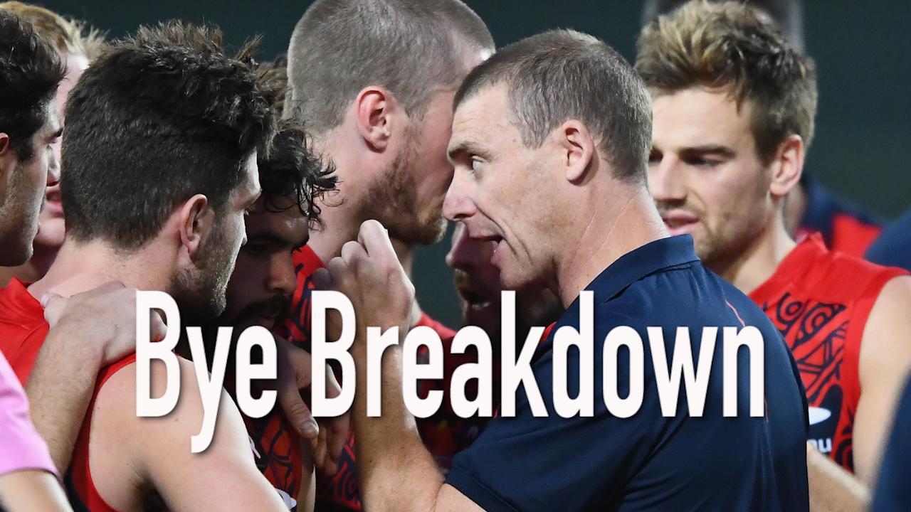 Melbourne's bye breakdown   