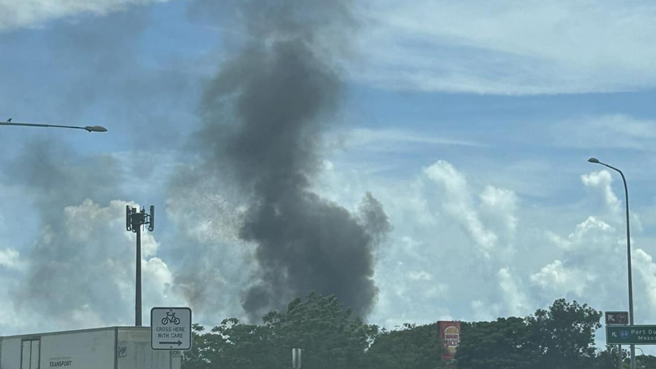 Public safety concerns over rubbish fire at temporary tip | The Cairns Post