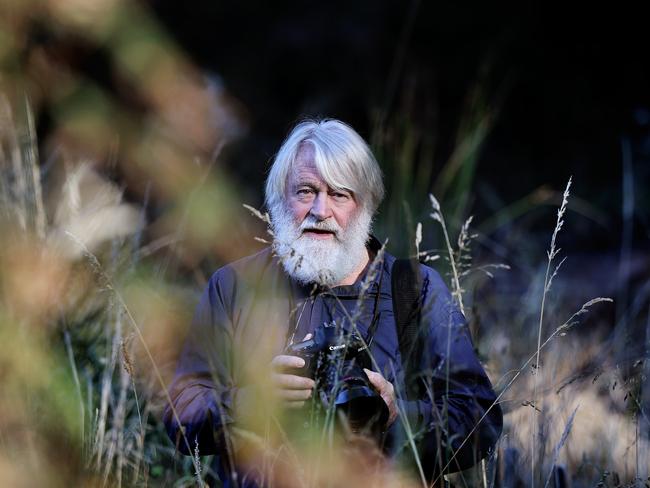 Tasmanian photographer Richard Bennett has just launched his new book, <i>From Cape to Cape <i>– Tasmania’s South Coast Track</i></i>. Picture: LUKE BOWDEN