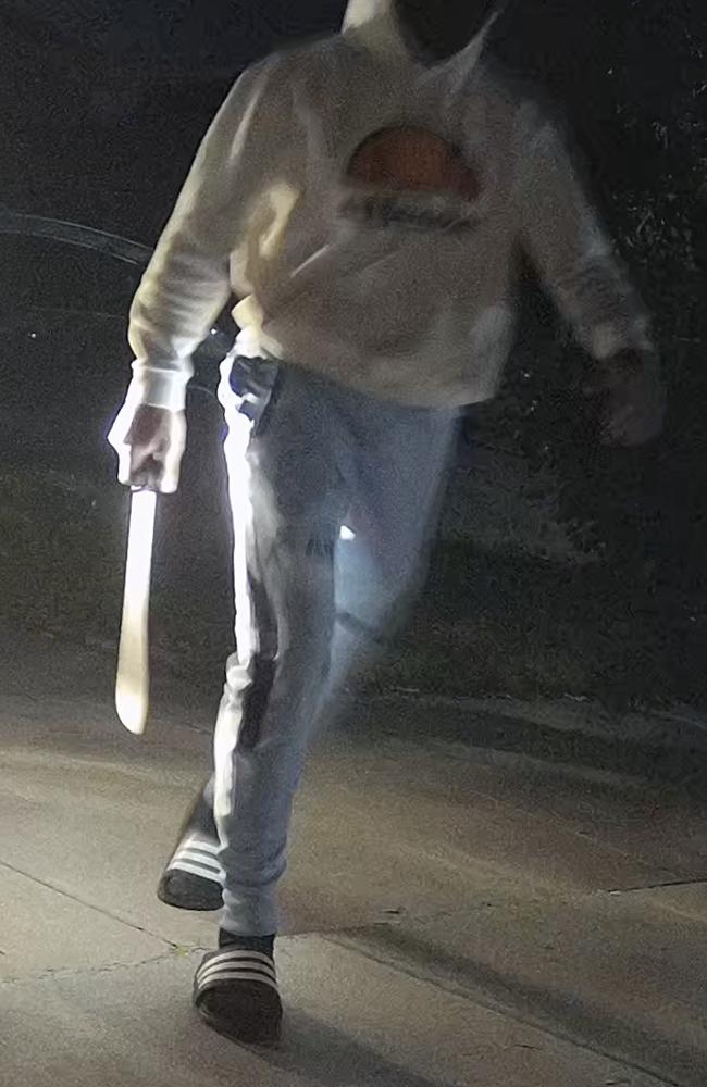 Police have noted an increase in the number of teens using machetes. Picture: Supplied