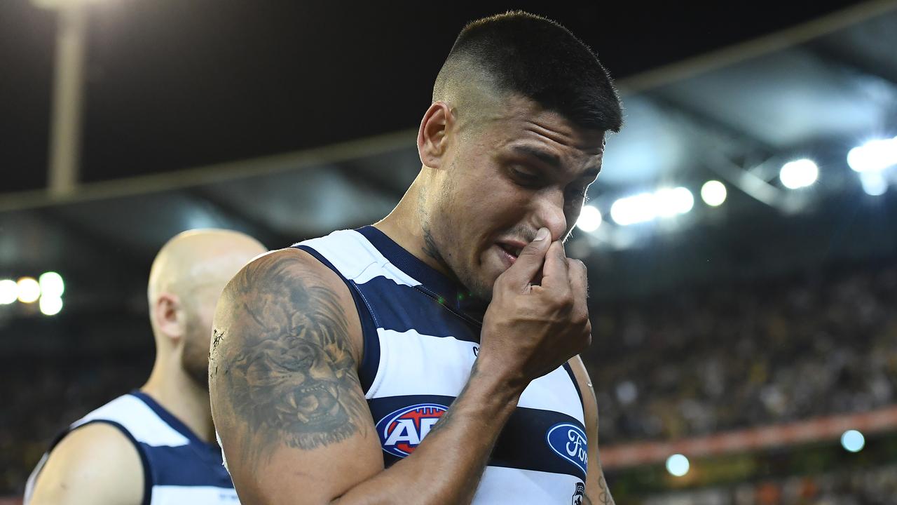Has Tim Kelly played his last game for Geelong? (Photo by Quinn Rooney/Getty Images)