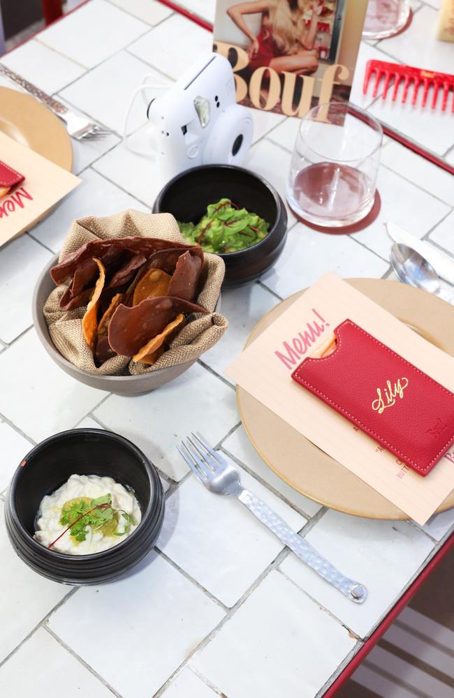 Guests ate a Mexican-style feast and sipped on cocktails. Picture: Supplied