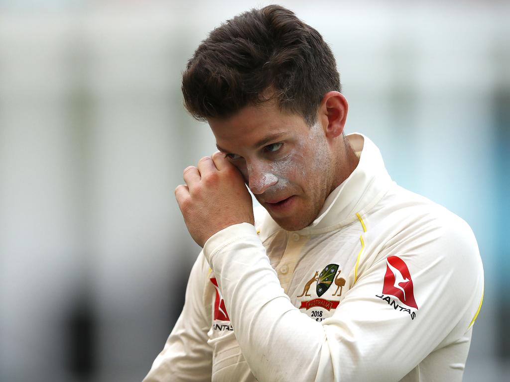 Tim Paine’s absence won’t be missed in Hobart. Picture: Ryan Pierse/Getty Images.