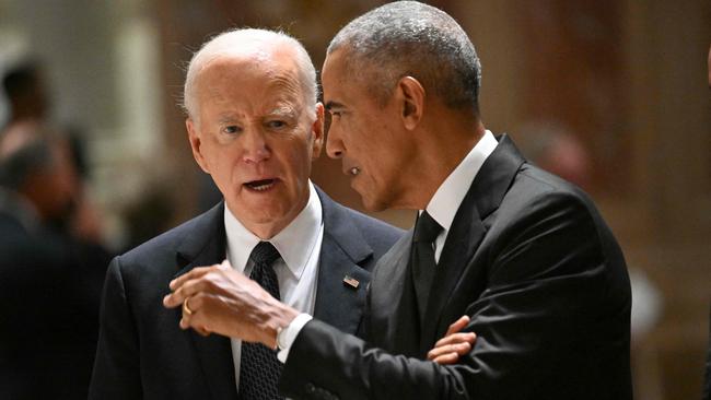 We are witnessing the complete and total unravelling of the disastrous foreign policy that began under Barack Obama and was picked up again by Joe Biden. Picture: AFP