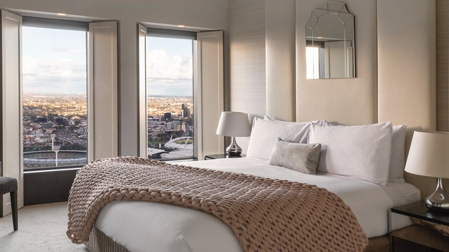 Sofitel Melbourne, with its plush MyBed.