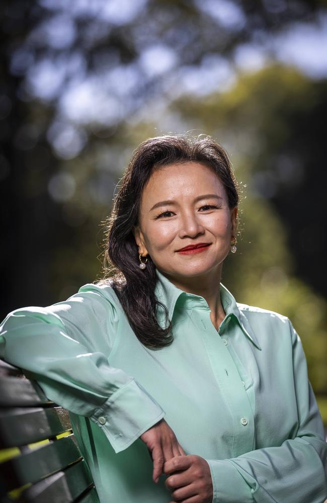 Free after three years in hell … TV journalist Cheng Lei is telling her story in full. Picture: Jake Nowakowski