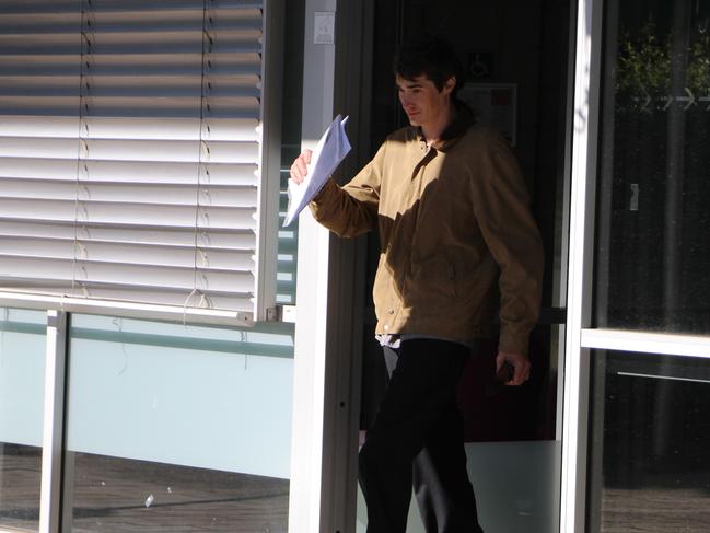 James Leonaro Shilton is granted bail at Gosford Local Court. Picture: Fiona Killman