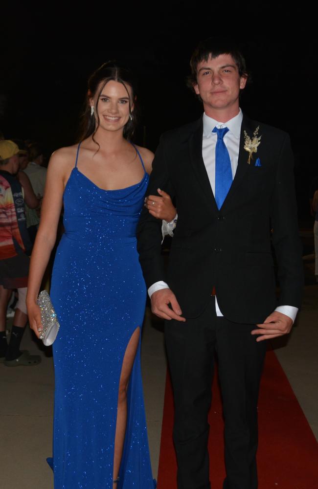 Natalie Blake and Rohan Fanning at Assumption College's year 12 formal on April 22, 2025. Photo: Jessica Klein