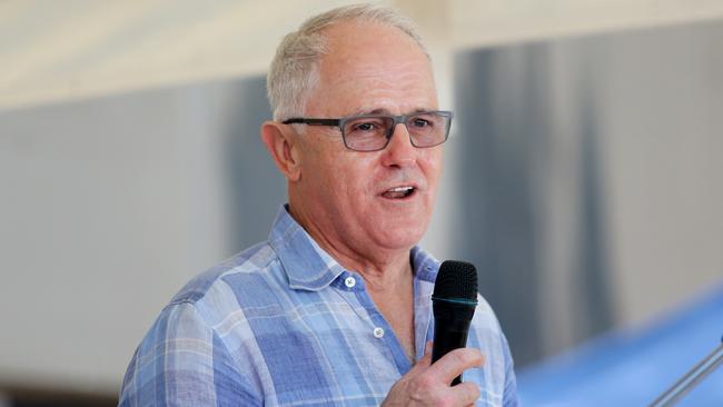 Former prime minister Malcolm Turnbull. Picture: Richard Dobson