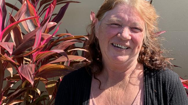 Carolyn Thomsen, also known as Tracy, stood up in Mackay District Court and forgave the man who brutally bashed her partner during a violent home invasion at Victoria Plains. Photo: Janessa Ekert