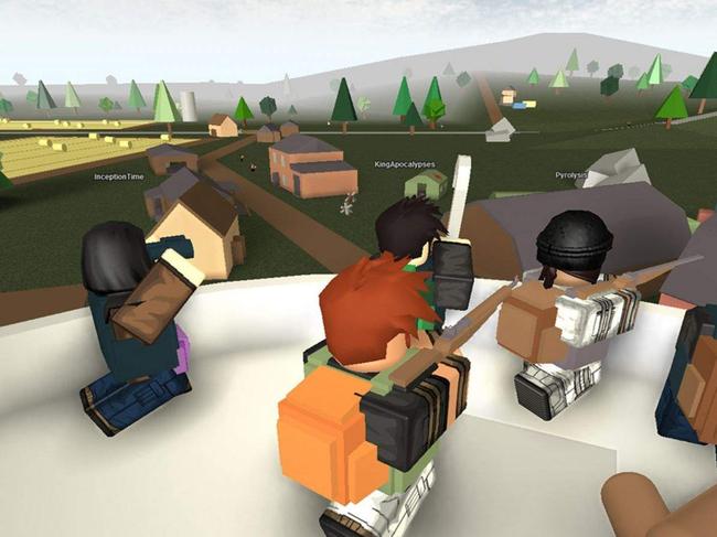 The popular game Roblox. Picture: Supplied