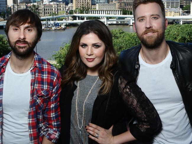 Lady A, formerly Lady Antebellum. Picture: Darren England.