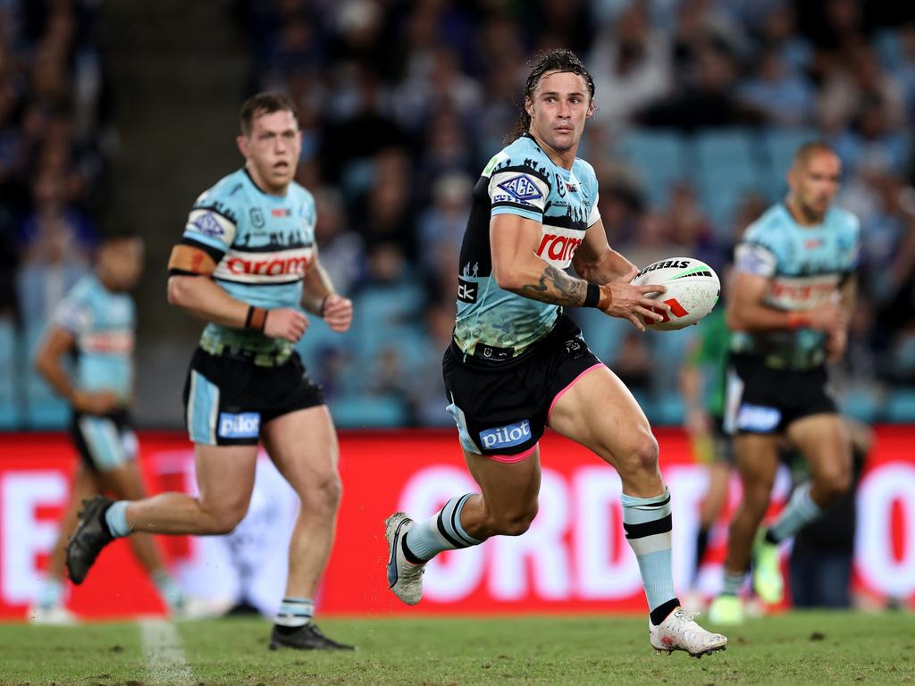 Nicholas Hynes stamped his Origin credentials with a fine game. Picture: Getty Images